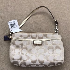 Coach wristlet bag